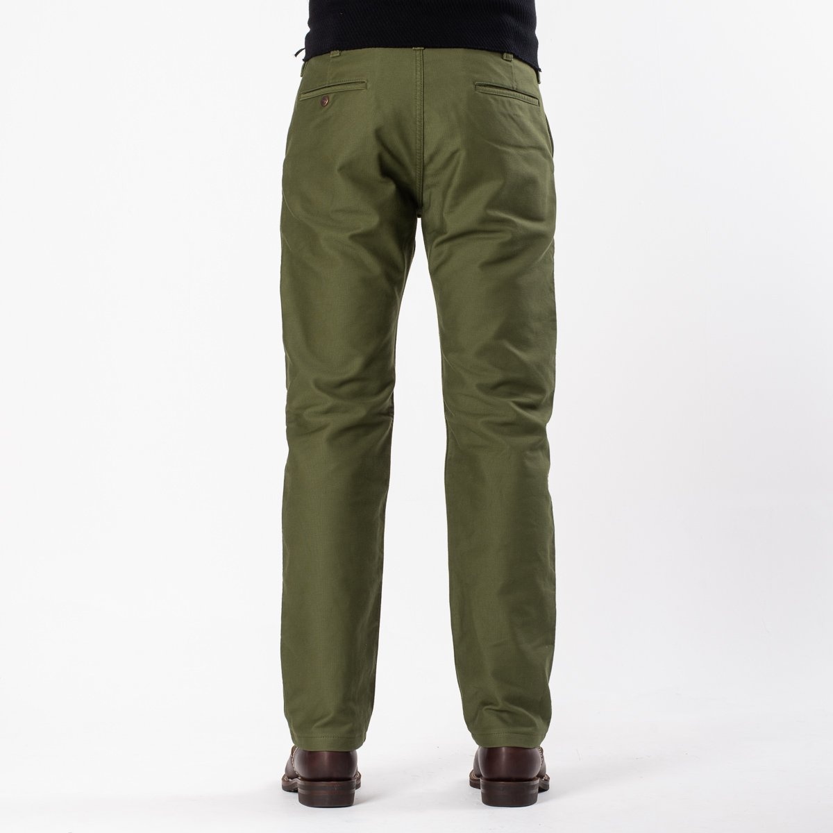 IH-720-OLV 11oz Cotton Whipcord Work Pants - Olive - 3