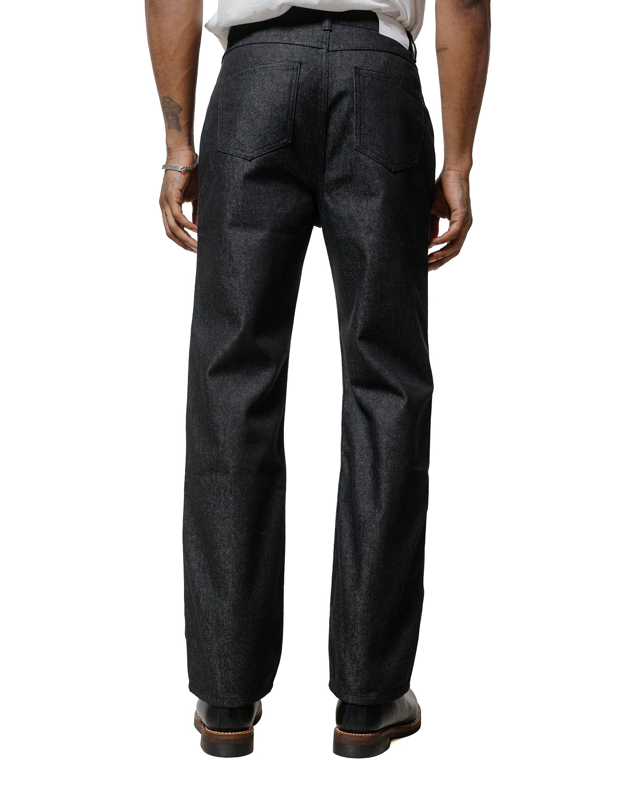Men's Color Indigo Denim Black - 3
