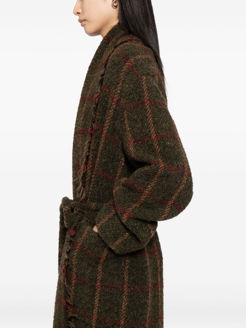 checked coat - 5
