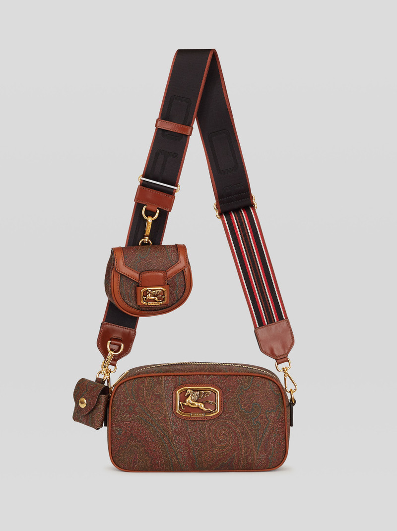 PEGASO PAISLEY JACQUARD CROSSBODY BAG 1