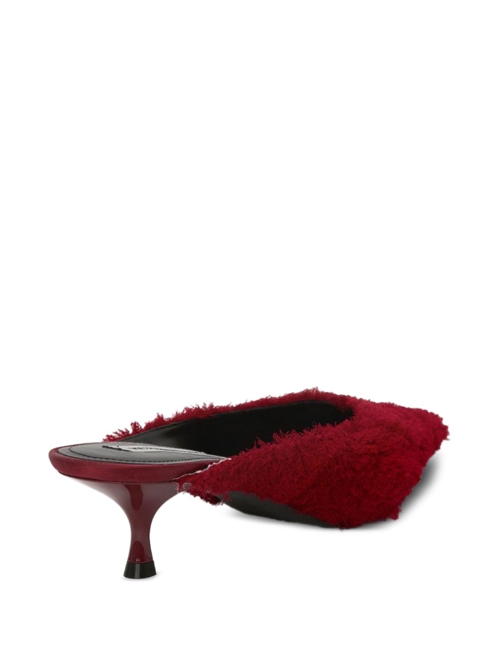 45mm Sloan pointed-toe fringed mules - 3