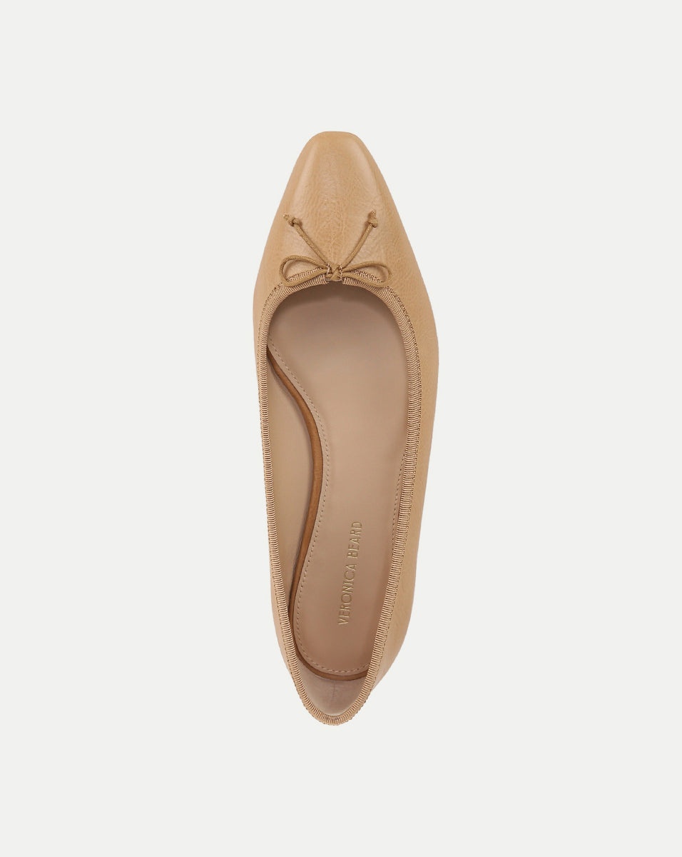 CATHERINE LEATHER BALLET FLAT - 3