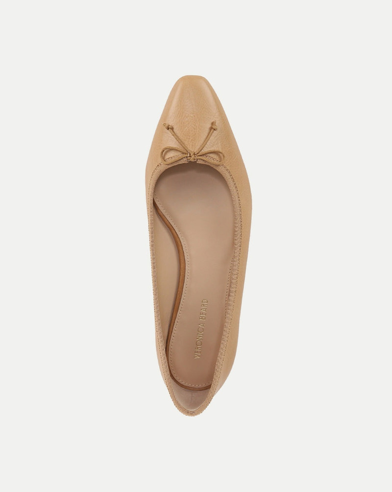 CATHERINE LEATHER BALLET FLAT 3