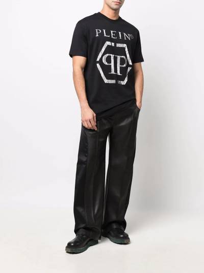 PHILIPP PLEIN hexagon-logo T-shirt outlook