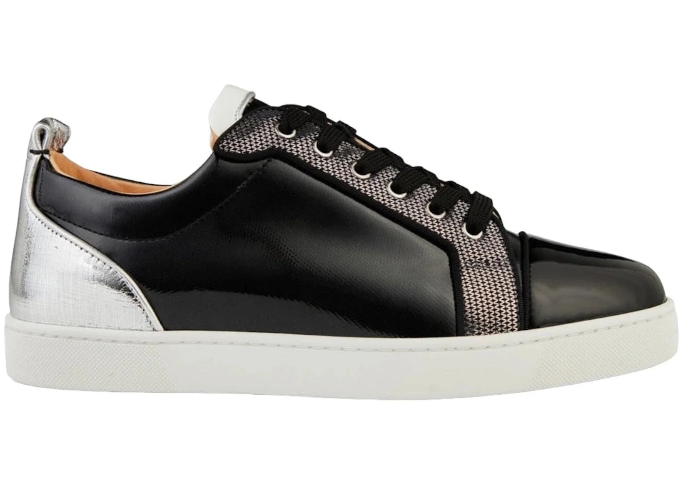 Christian Louboutin Louis Junior Orato Flat Black - 1