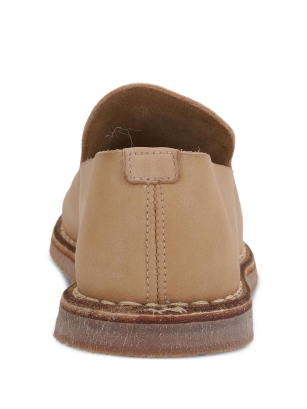 leather slip-on loafers - 3