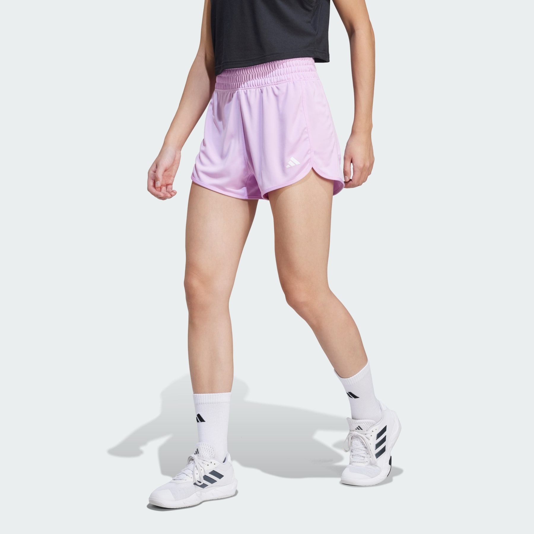 Pacer Essentials Knit High-Rise Shorts - 2