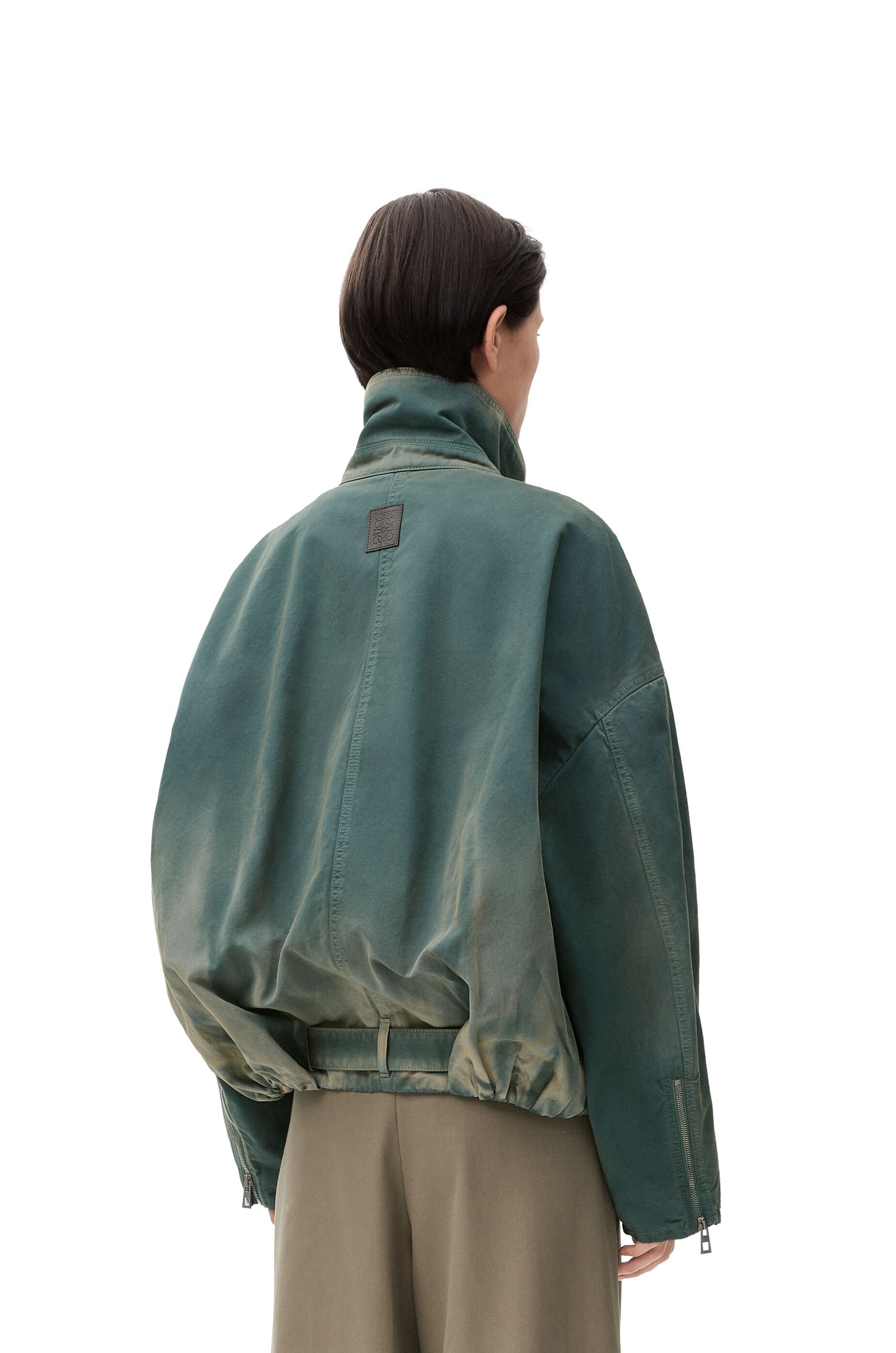 Balloon jacket in cotton - 4