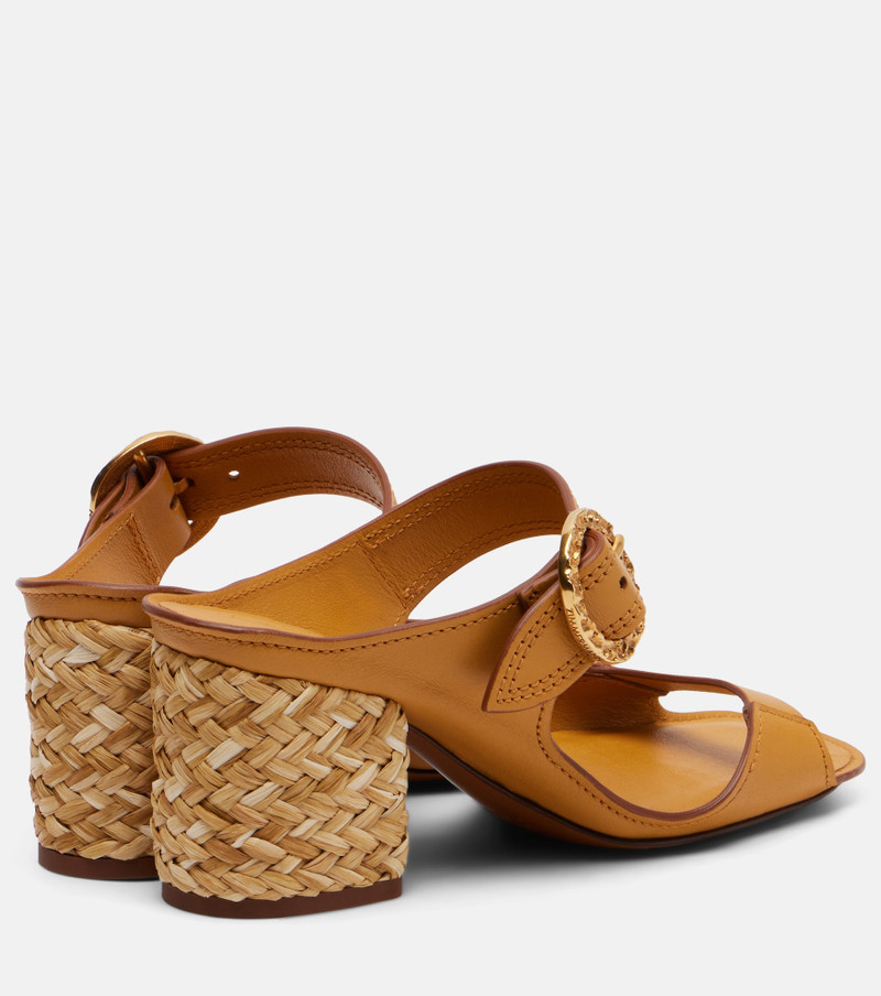 Zimmermann Talia leather mules outlook