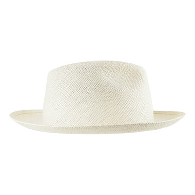 Vilebrequin Unisex Natural Straw Panama Hat Solid outlook