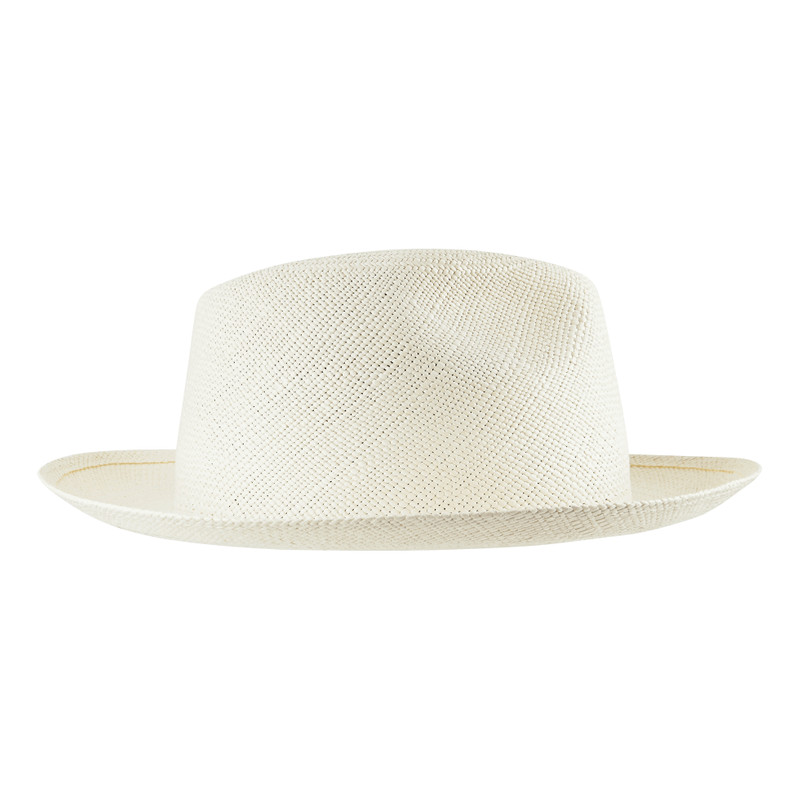 Vilebrequin Unisex Natural Straw Panama Hat Solid outlook