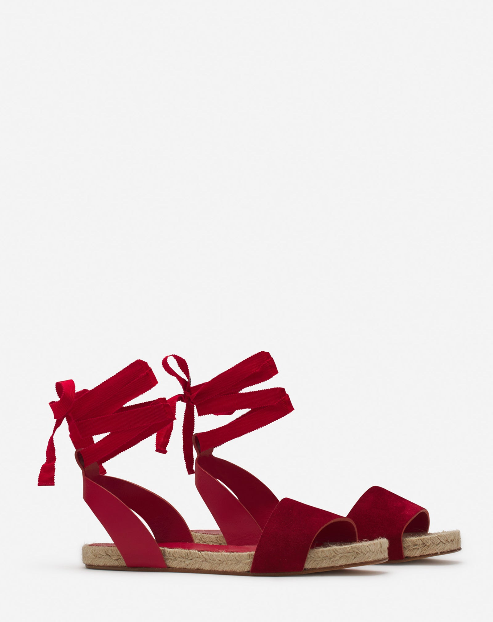 DOMRA FLAT SUEDE SANDALS - 3