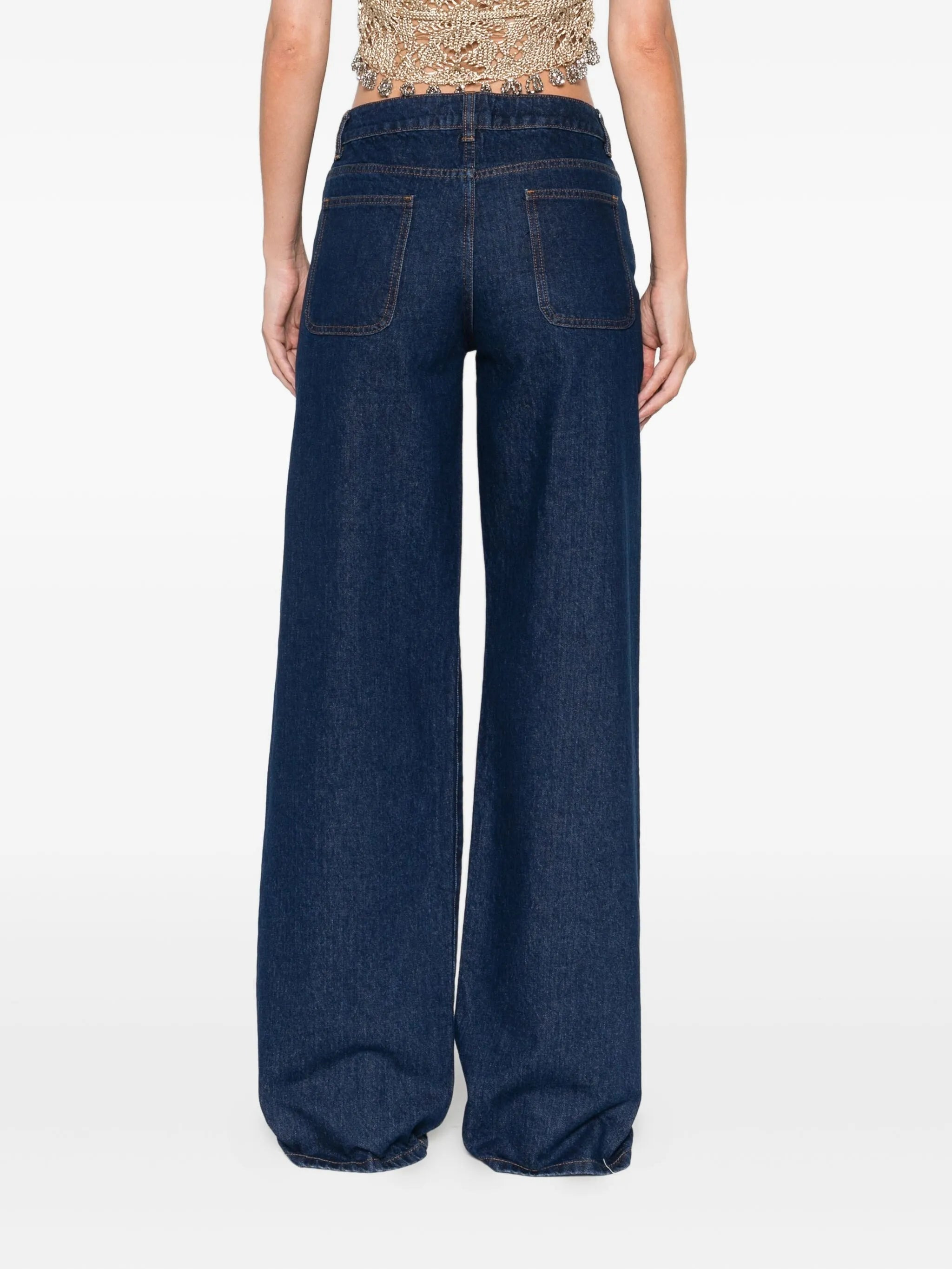 Siedres Odette Scarf-detail Jeans - 3
