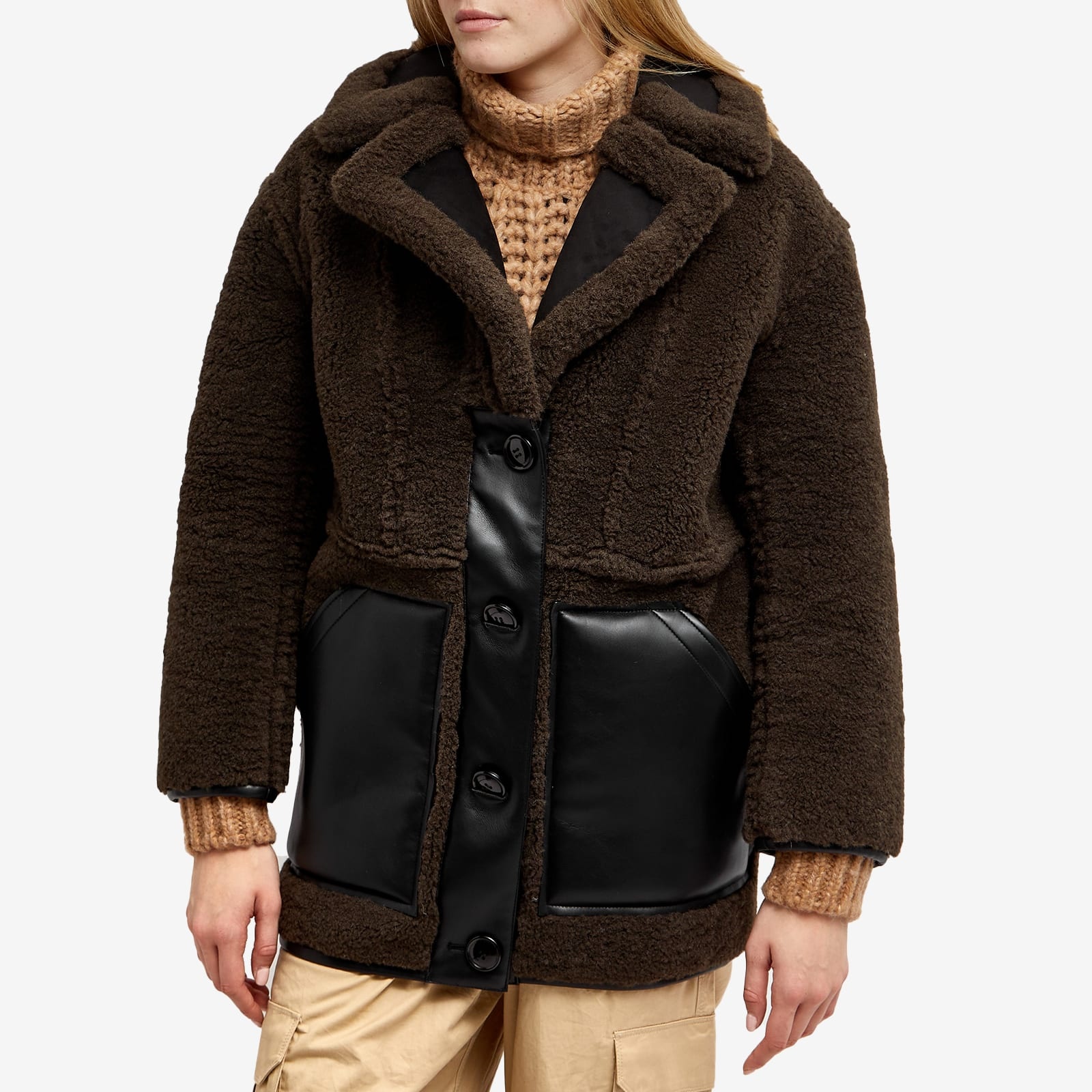 Stand Studio Tory Faux Shearling Jacket - 2