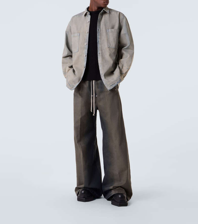 Rick Owens Faded denim shirt outlook