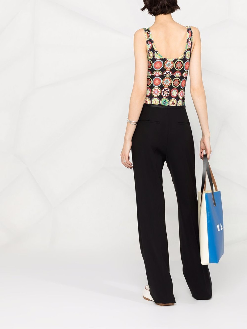 Jazzercize floral-print bodysuit 4