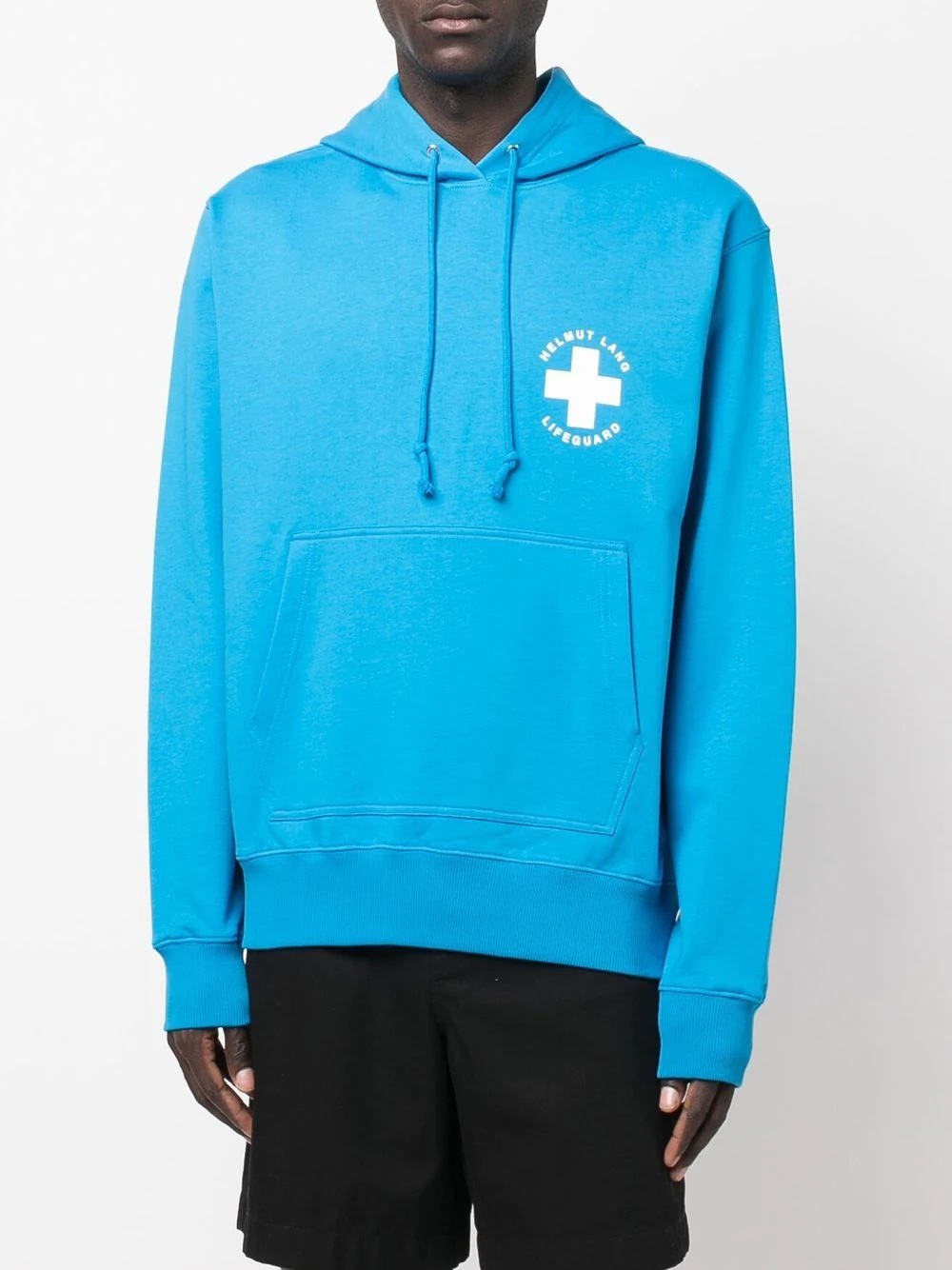 logo-print hoodie - 3