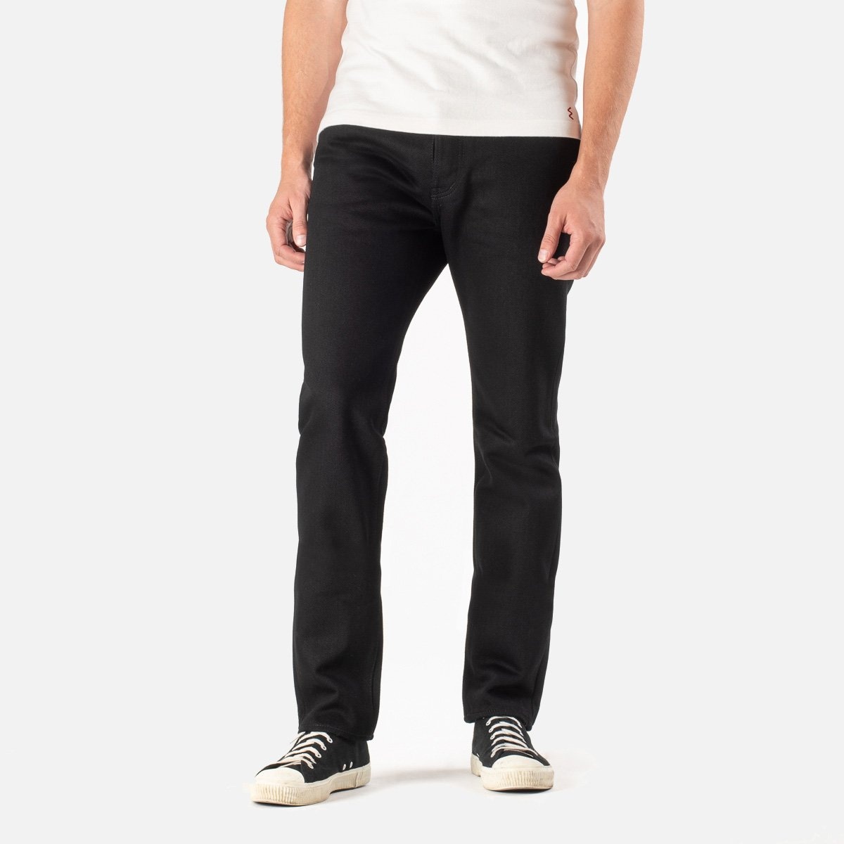 IGW-101B Ignition Works 20oz Denim Slim Fit Tapered Cut Jeans - Black - 2