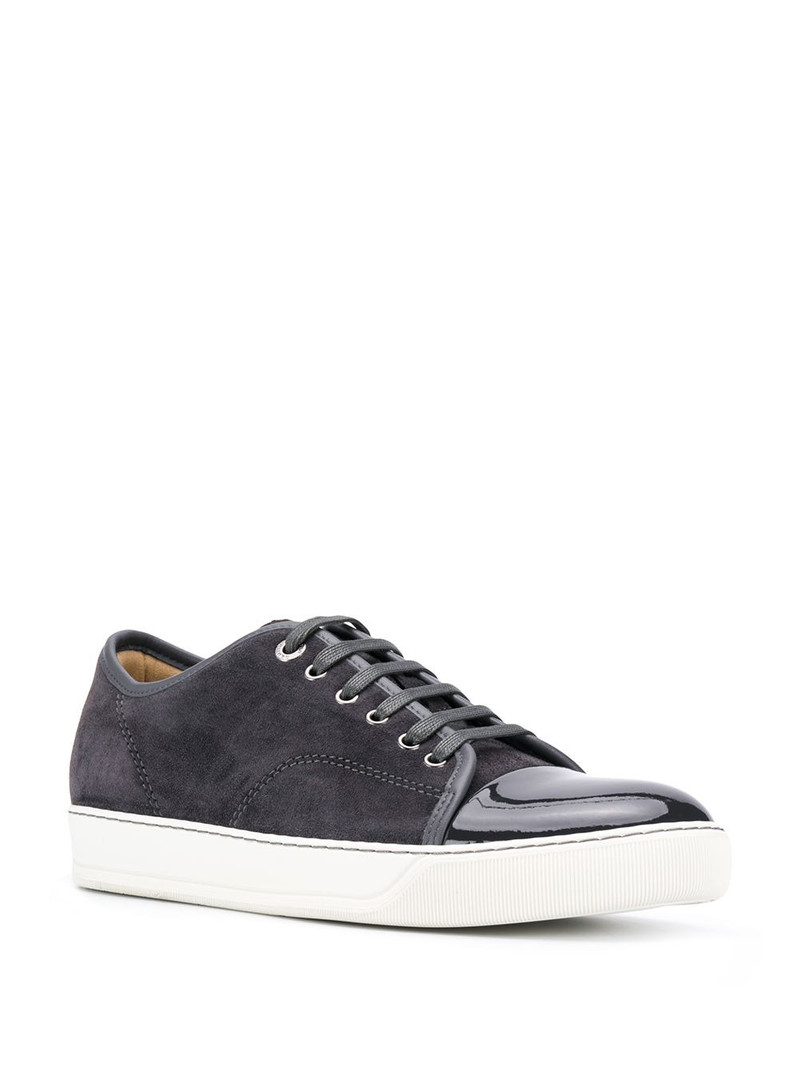 Lanvin patent toe sneakers outlook