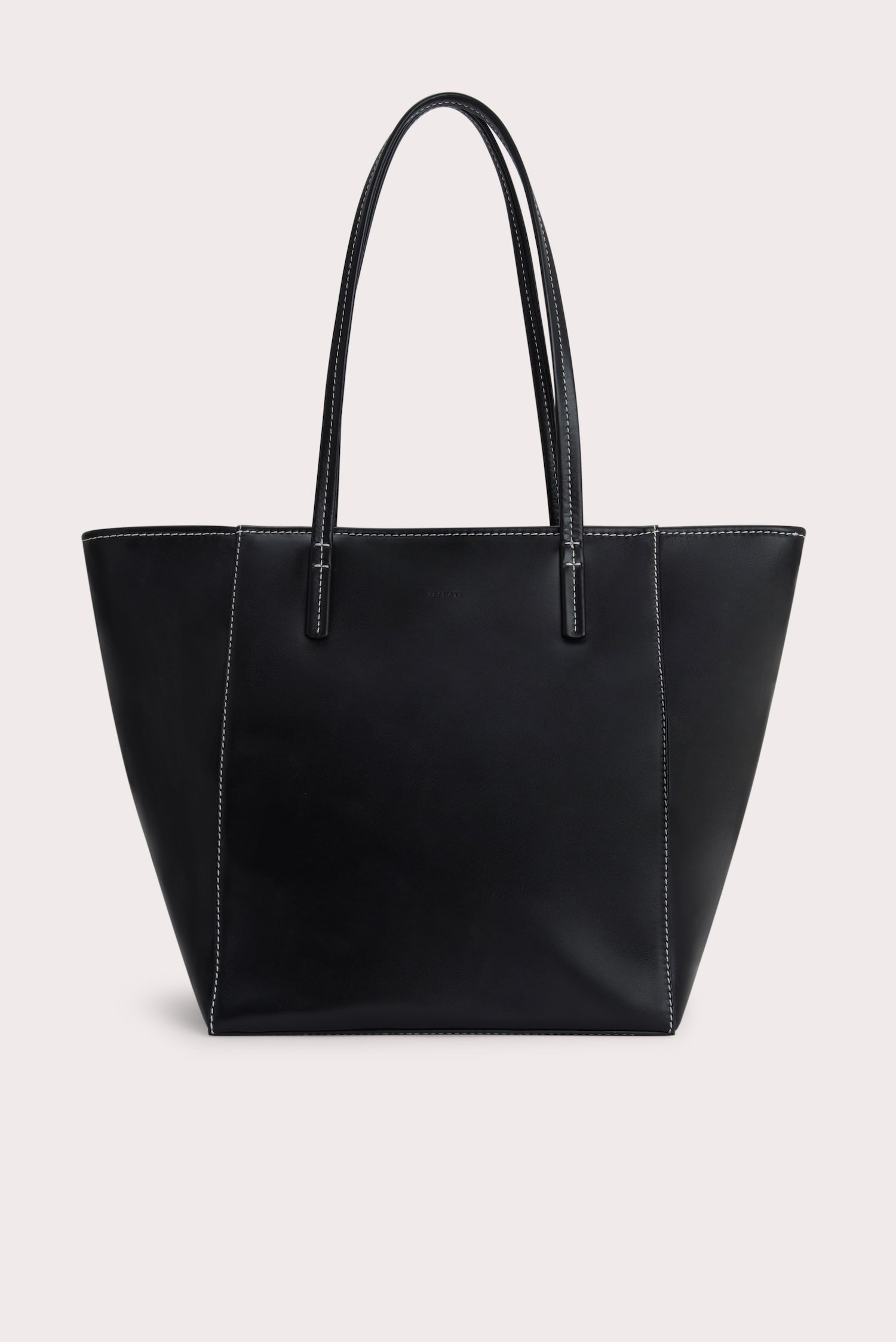 Club Tote Black Box Calf Leather - BY FAR