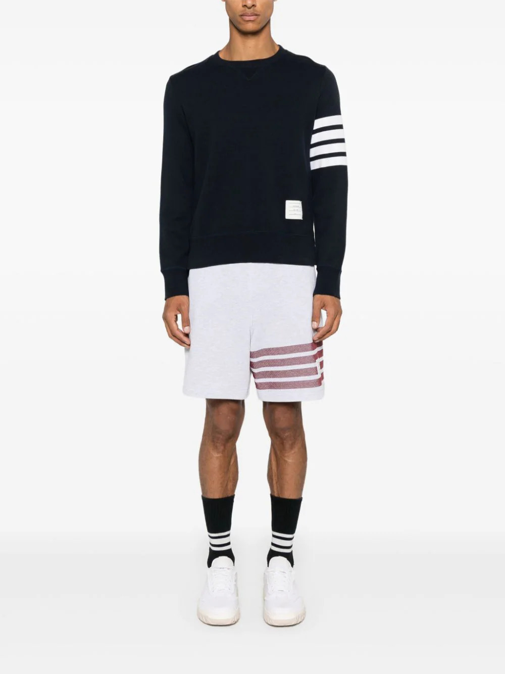 Cotton Pique 4-Bar Shorts - 2