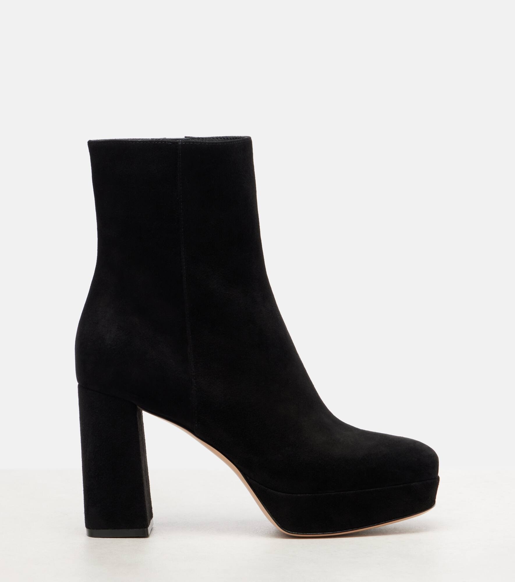 Daisen 95 suede platform ankle boots - 4