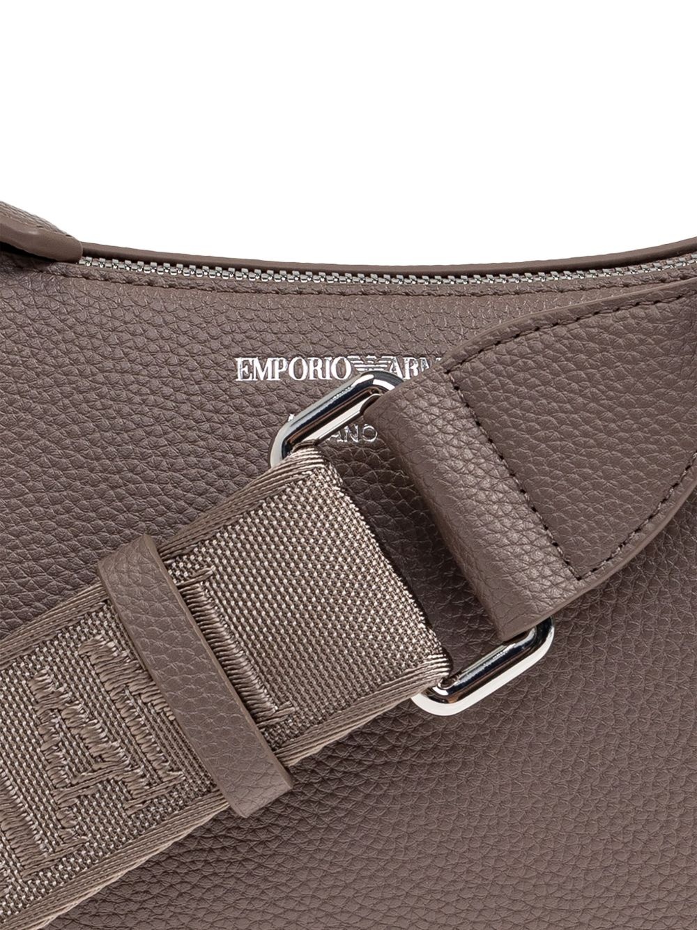 logo-plaque zip-top bag - 6