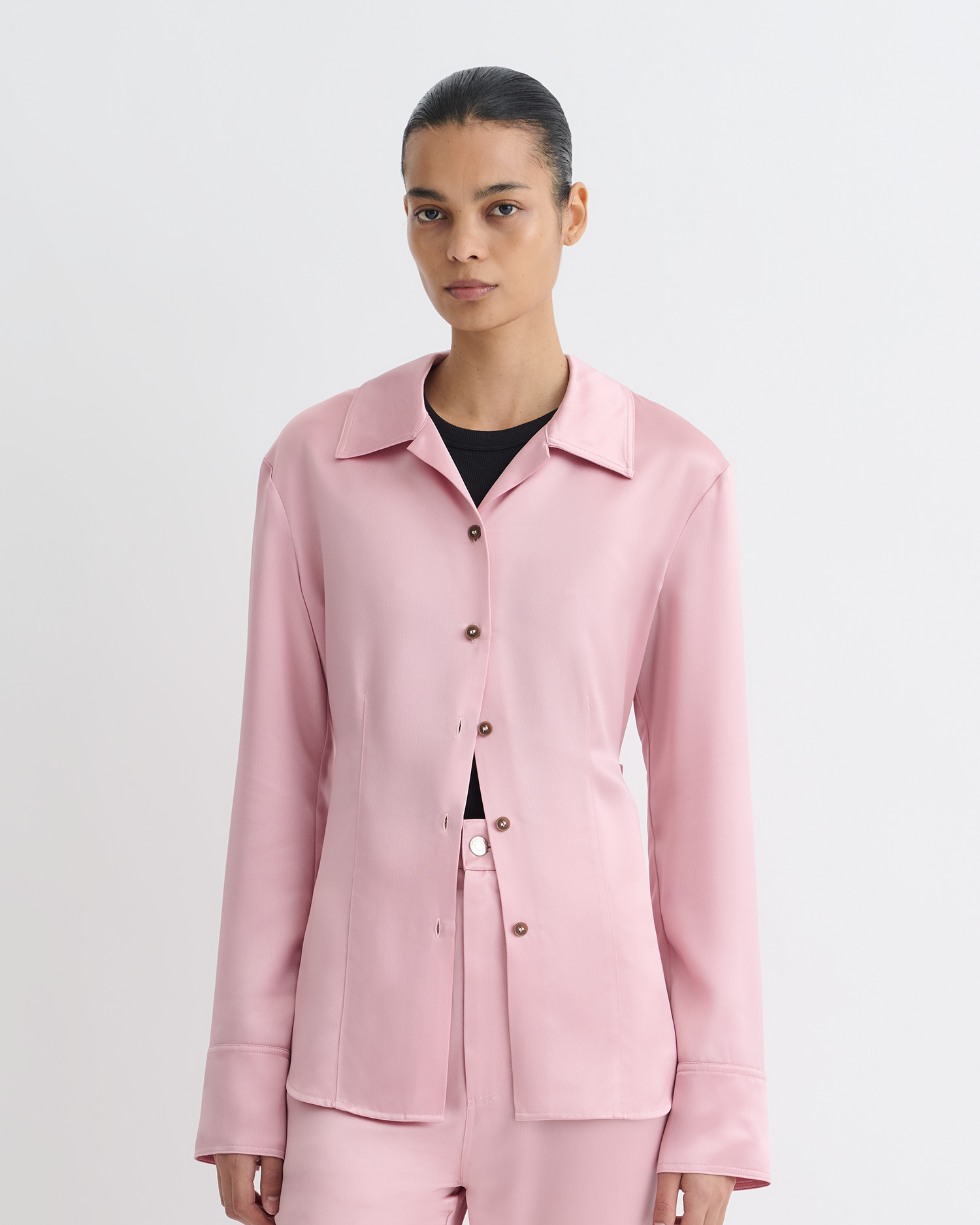 Slip Satin Shirt - 4