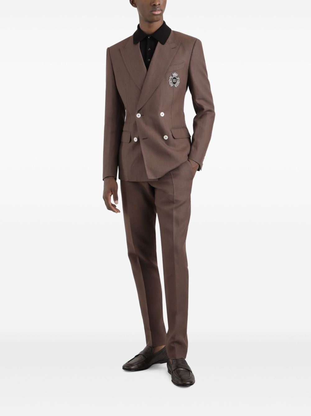 pressed-crease trousers - 2