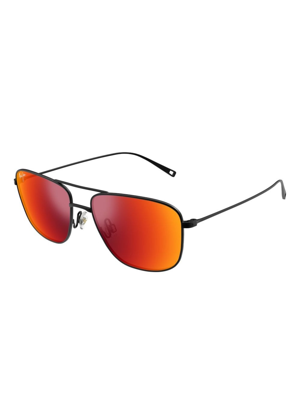 Mikioi titanium rectangular sunglasses - 3