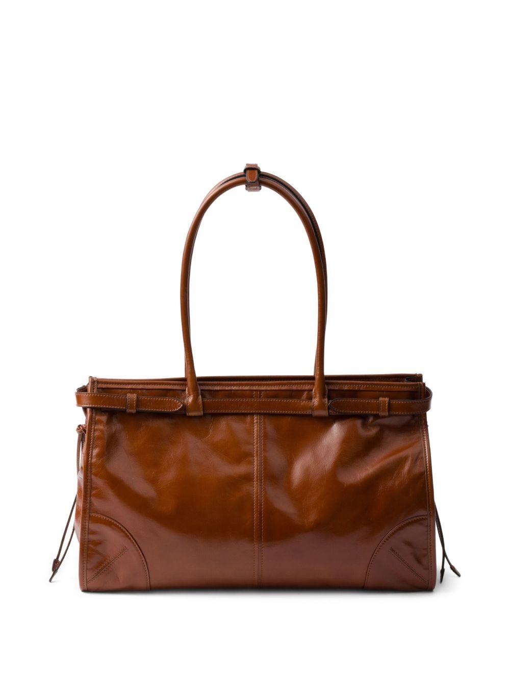 large Bonnie leather tote bag - 4