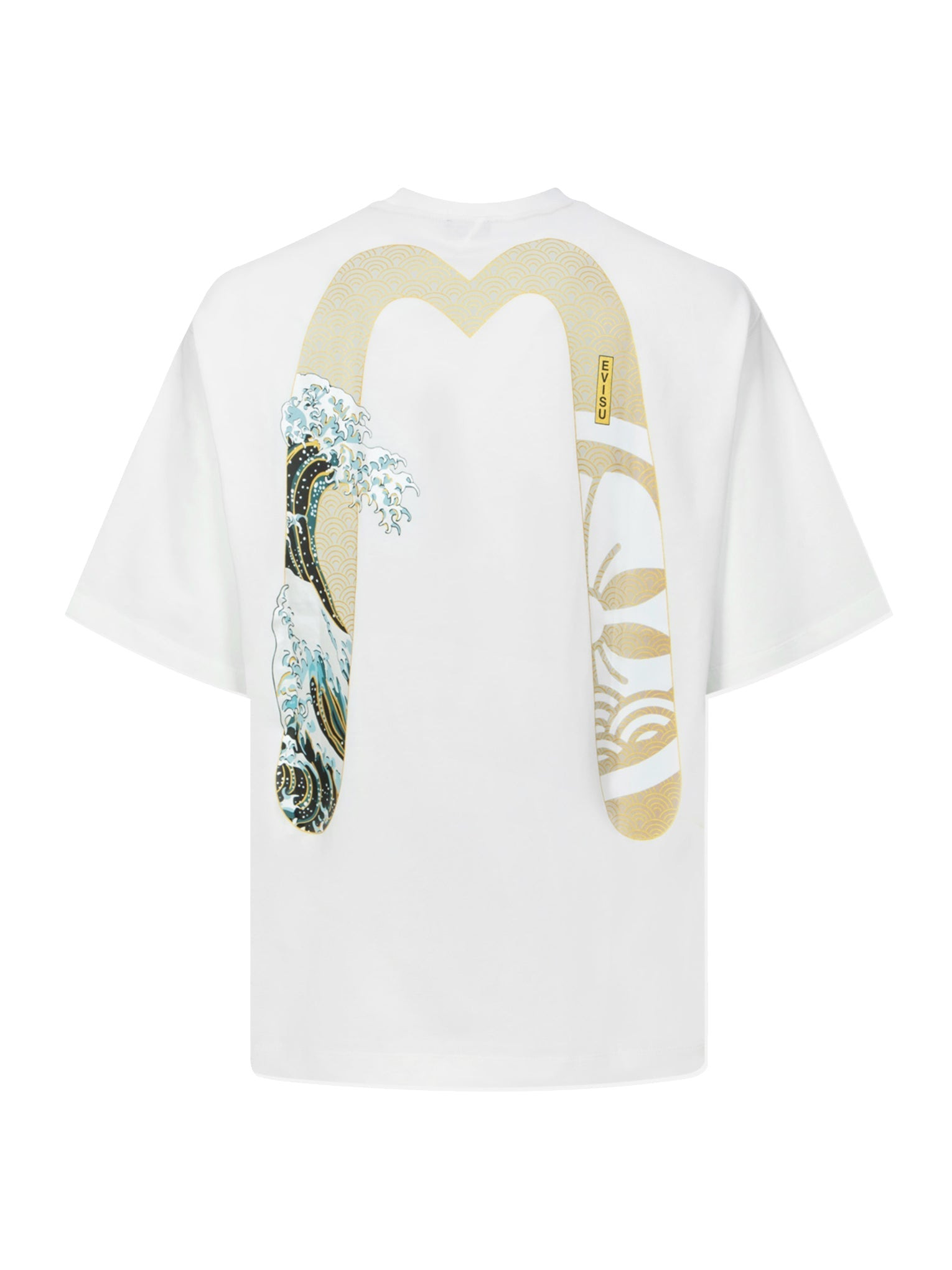 KAMON AND THE GREAT WAVE DAICOCK PRINT RELAX FIT T-SHIRT - 14