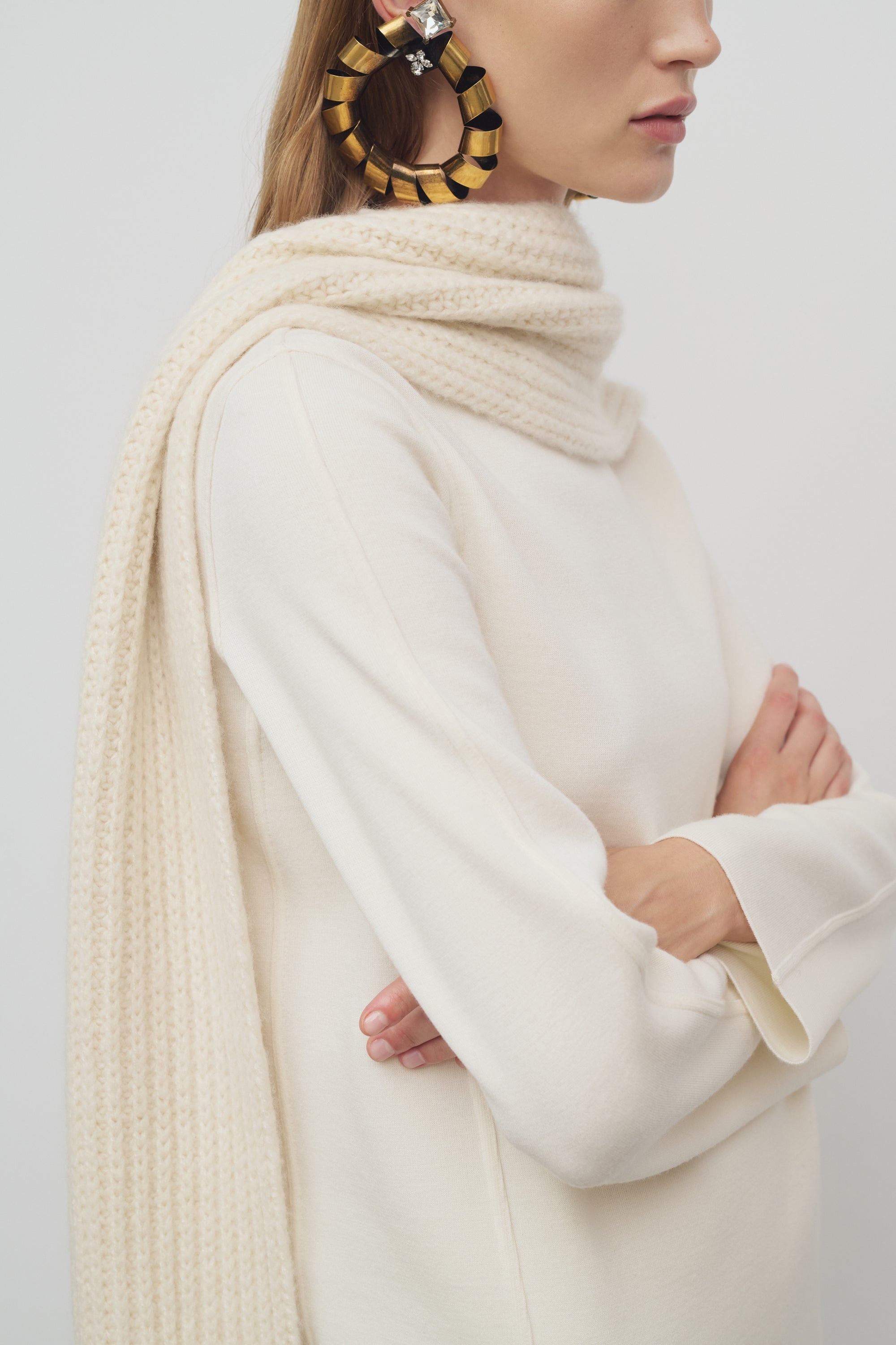 Illy Scarf in Cashmere and Silk - 3