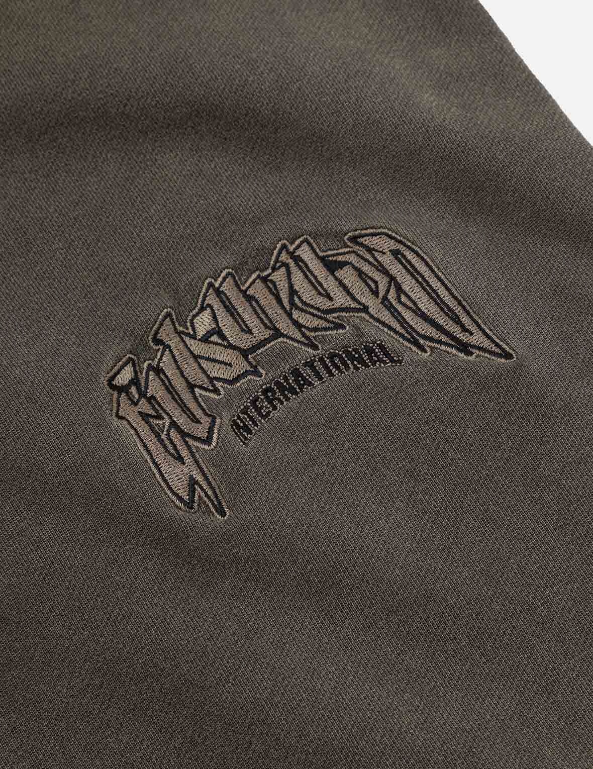 Heavy Washed Relax Fit Sweatpants - 7