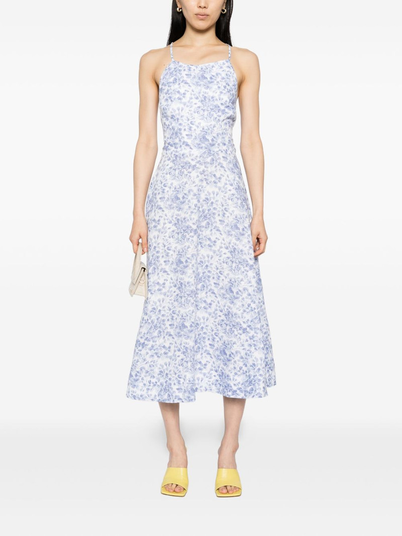Reformation Yuliy linen dress outlook