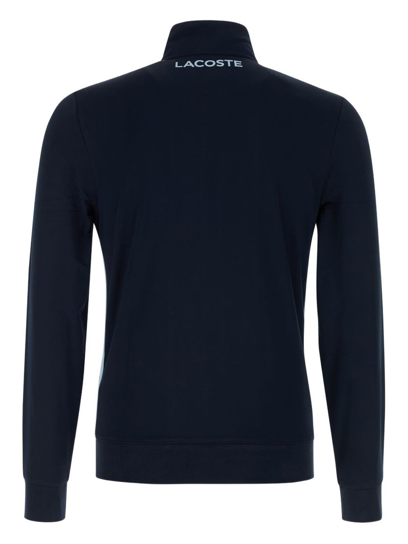 LACOSTE logo-appliqué sweatshirt outlook