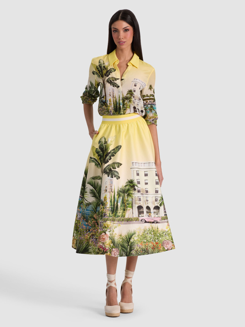 EARLA STACEFACE MIDI SKIRT 3