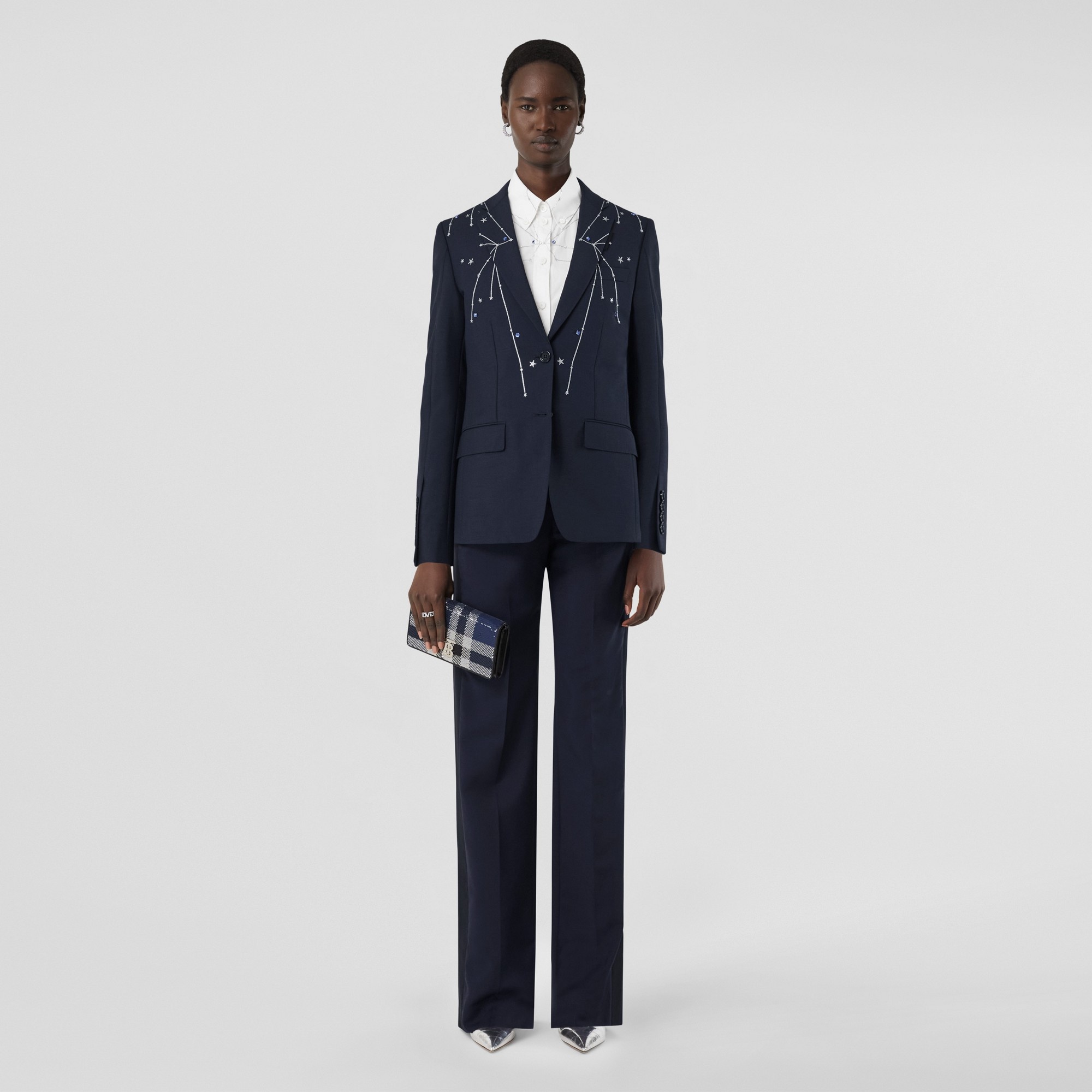 Constellation Detail Mohair Wool Tailored Jacket – Exclusive Capsule Collection - 6