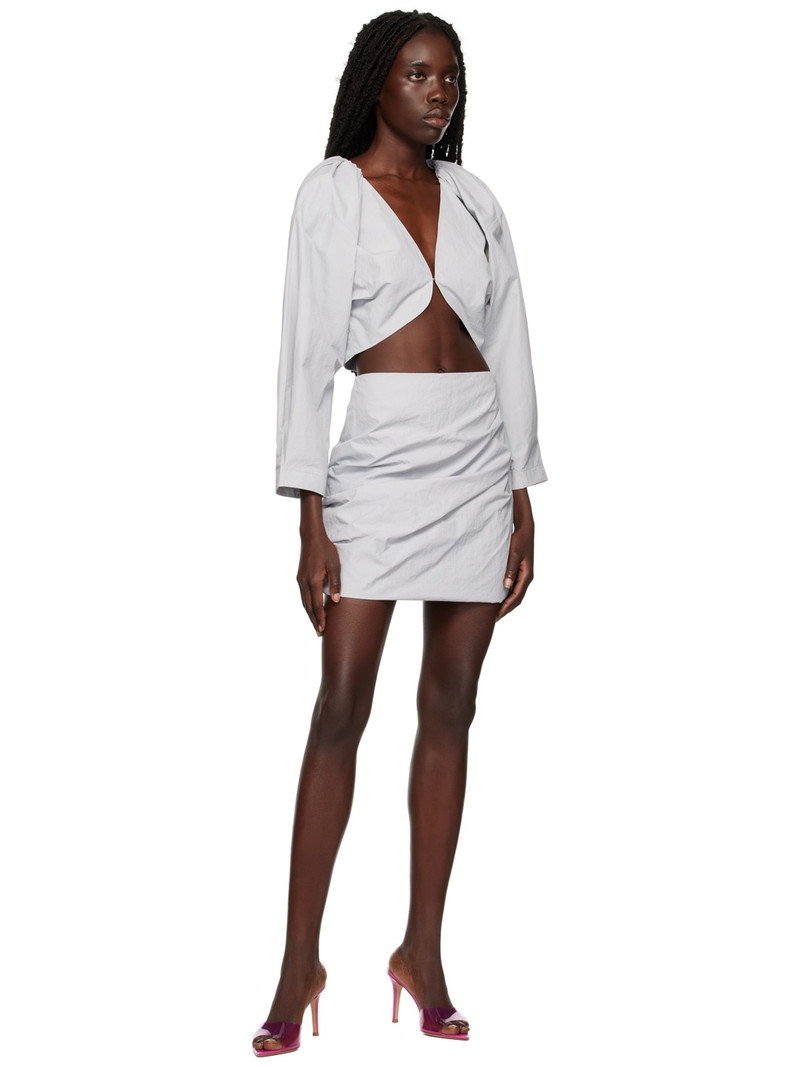 Paris Georgia Blue Remmy Miniskirt outlook