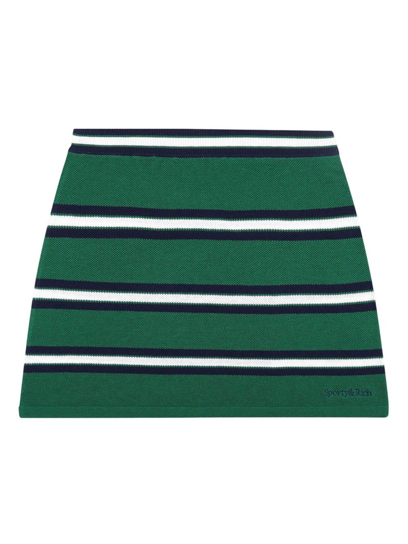 striped mini skirt 1
