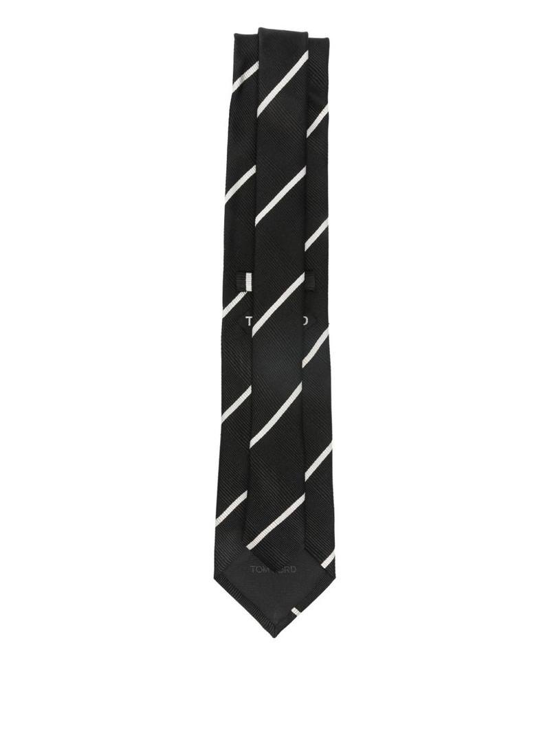 TOM FORD striped tie outlook