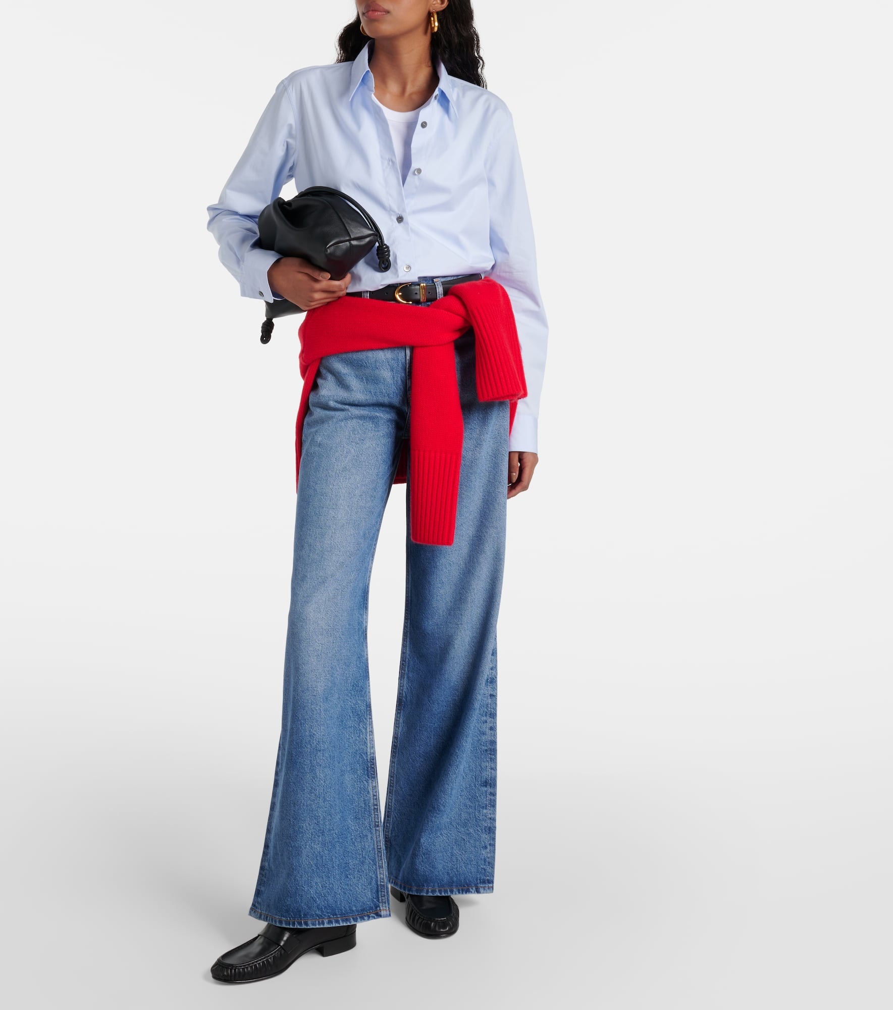 Paloma mid-rise wide-leg jeans - 2
