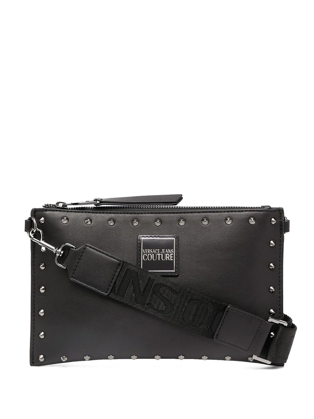 stud-embellished crossbody bag - 1