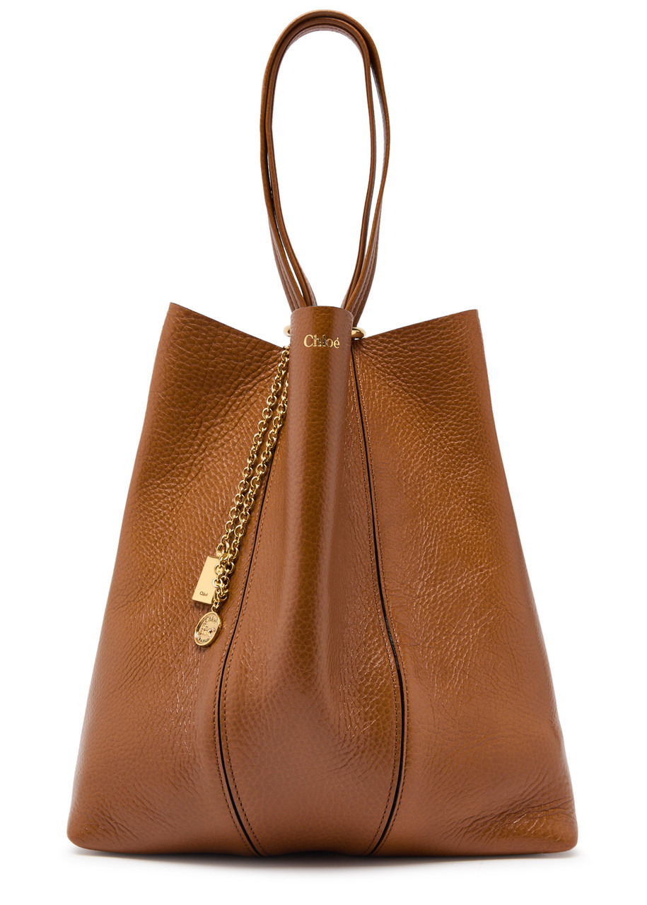 Chloe Spin Medium Grained Leather Tote - 2