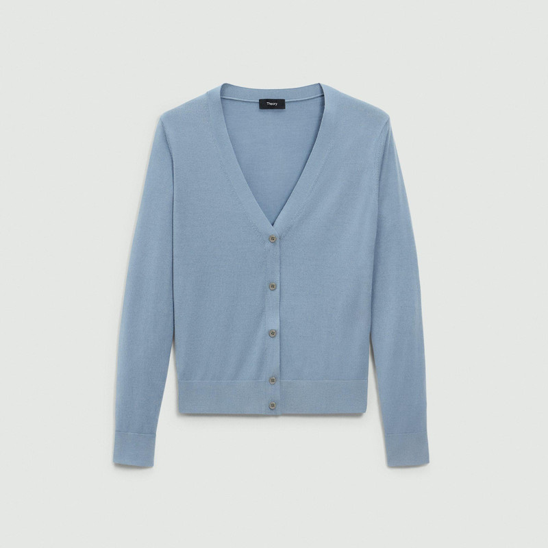 V-Neck Cardigan in Regal Wool 1