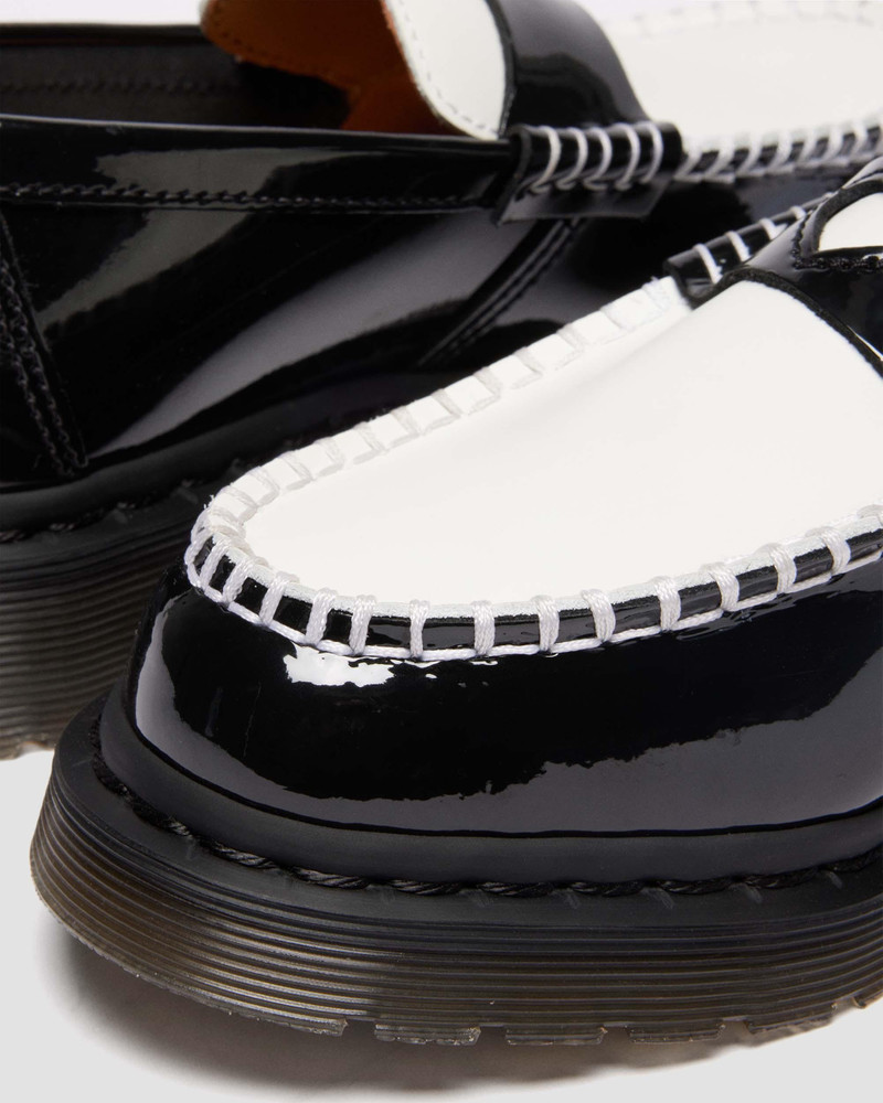 Penton Heart Two-Tone Arcadia Rub Off Leather Loafers 4