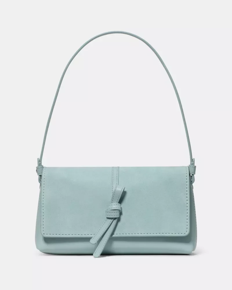 Loop Suede Small Shoulder Bag - 1