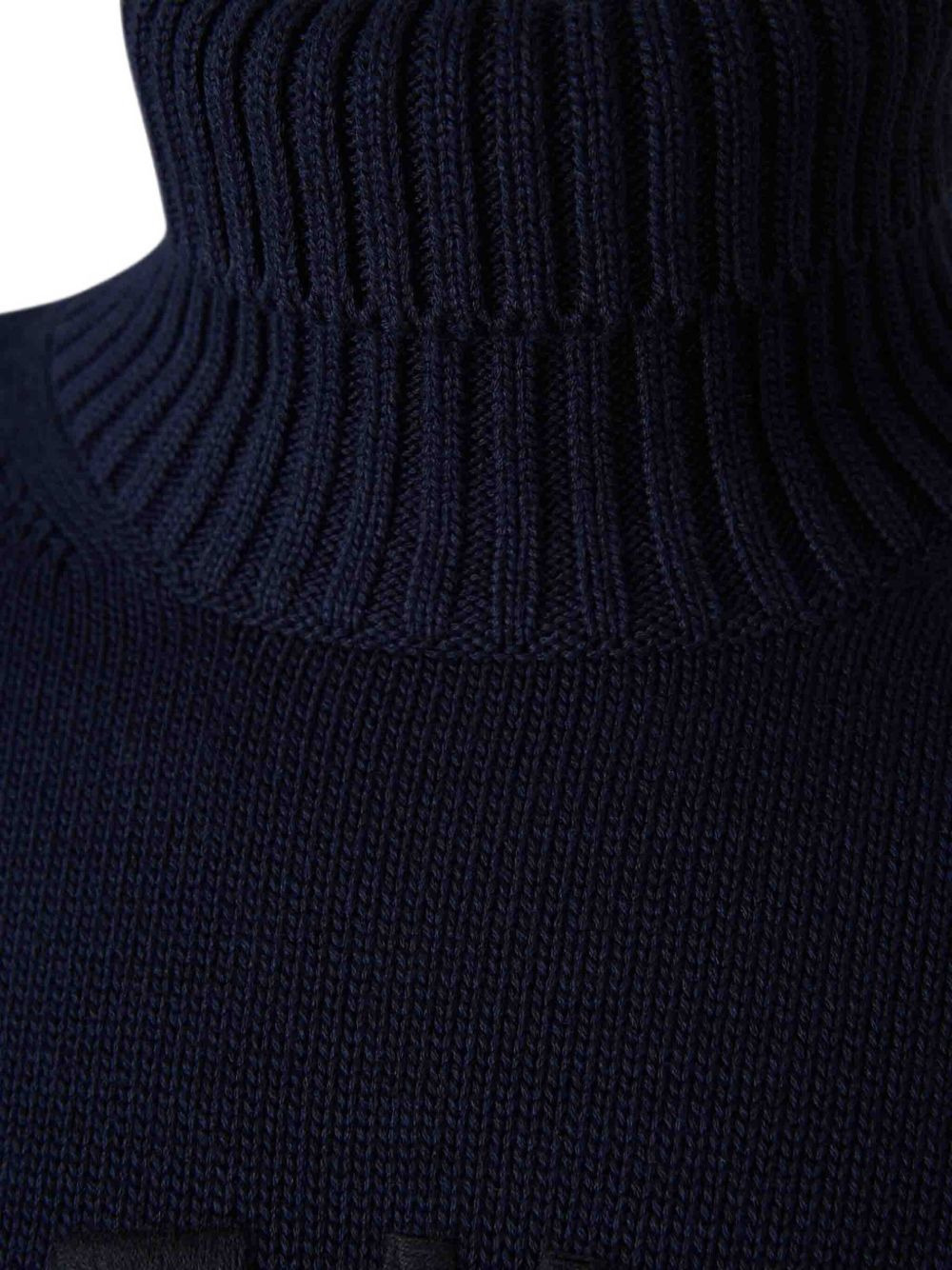 logo turtleneck sweater - 4