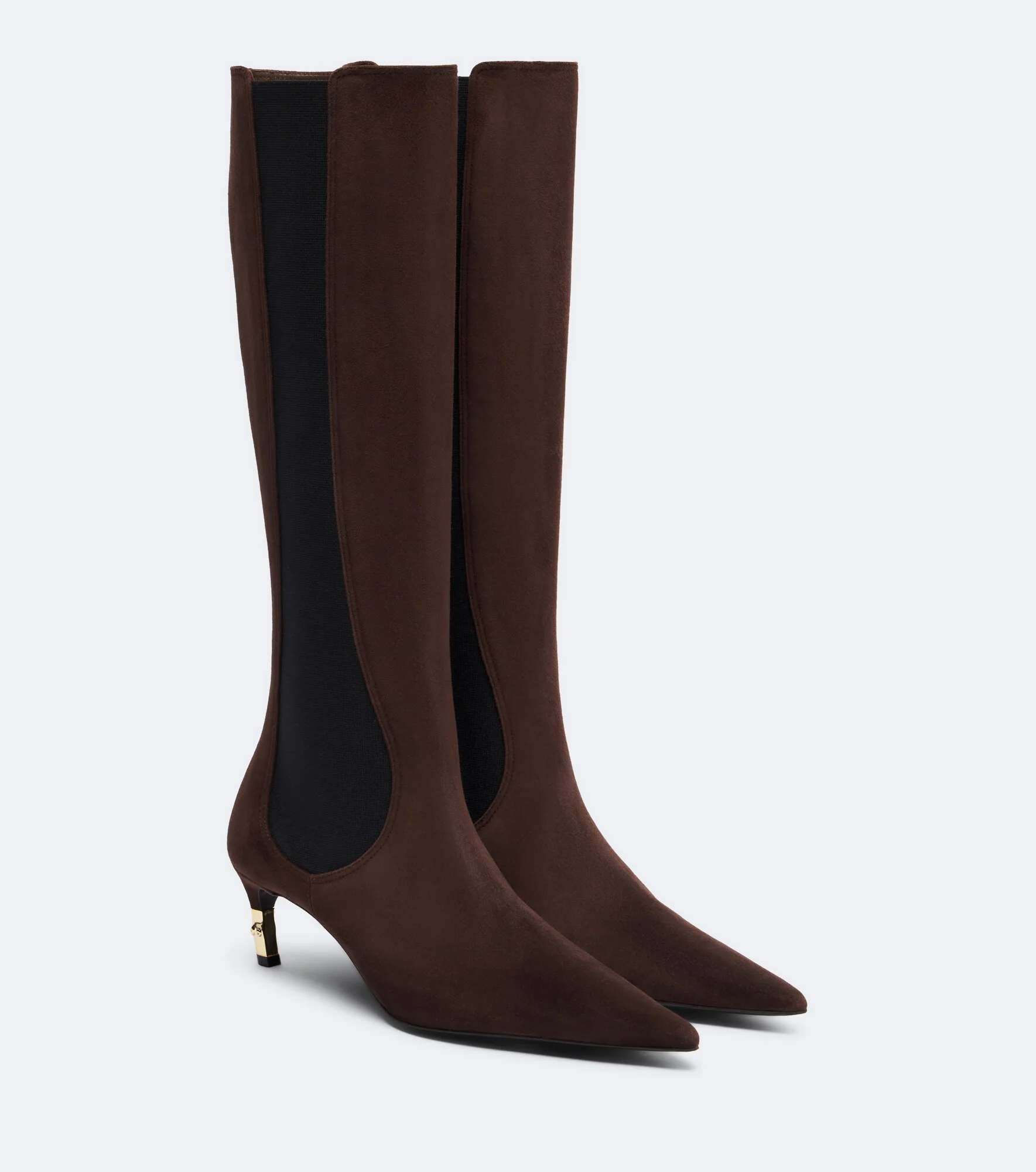 Eva suede knee-high boots - 1
