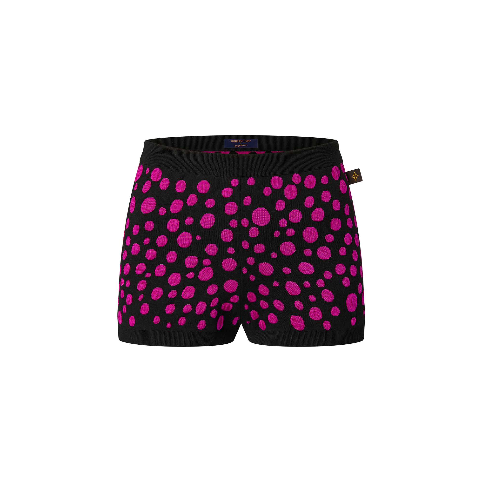 LV x YK Infinity Dots Knit Mini Shorts - 1